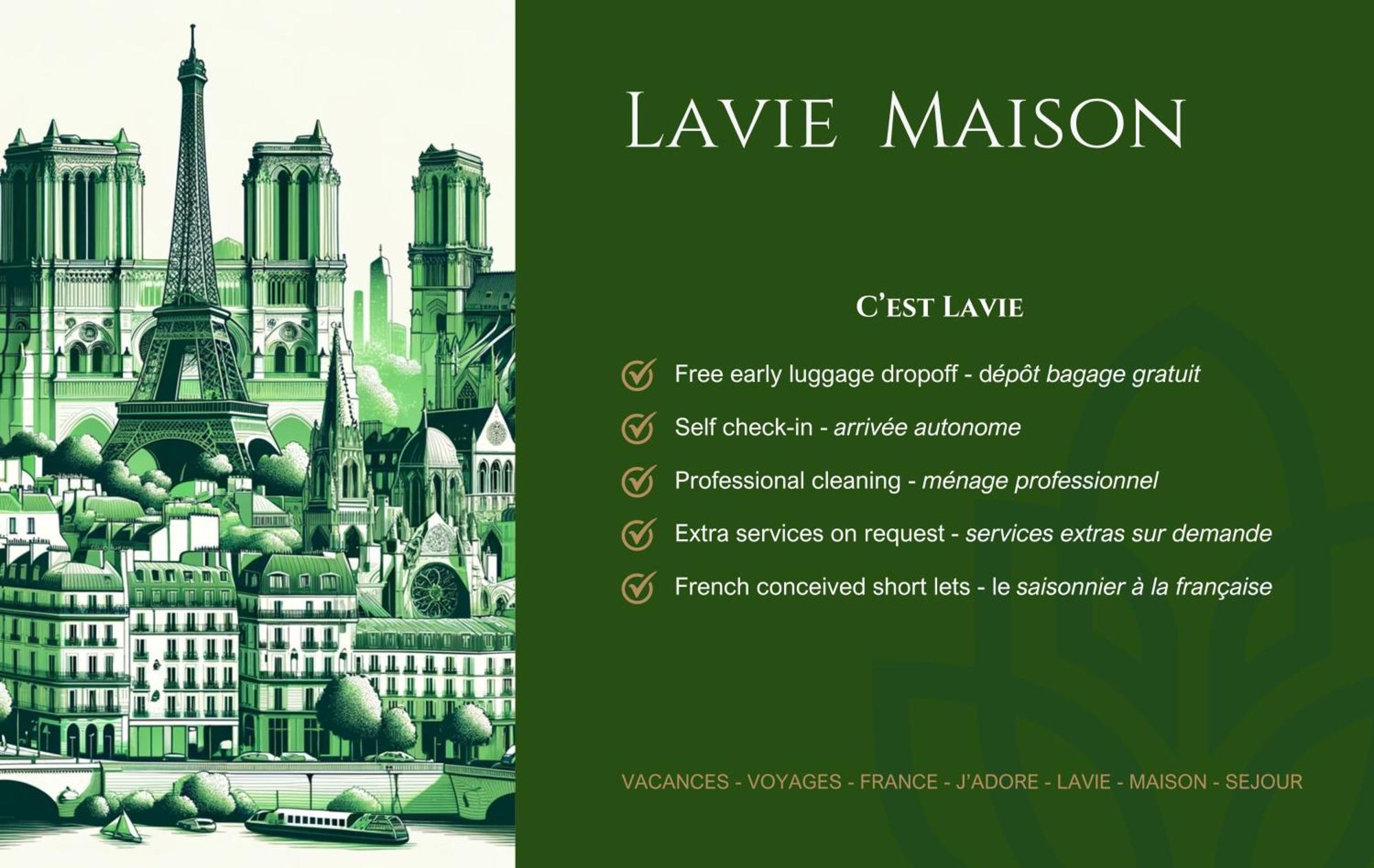 Lavie Maison Balneo Garden Flat 波尔多 外观 照片
